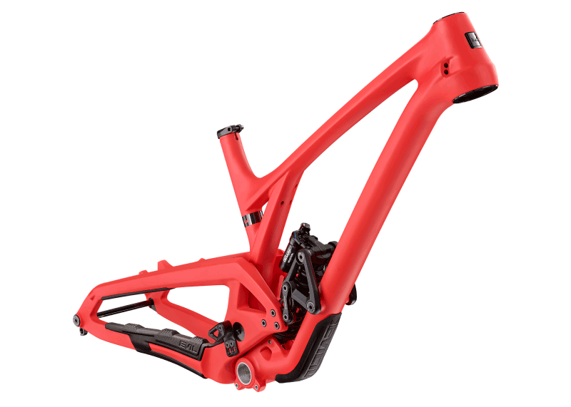 view of 2021 evil wreckoning frame in coral