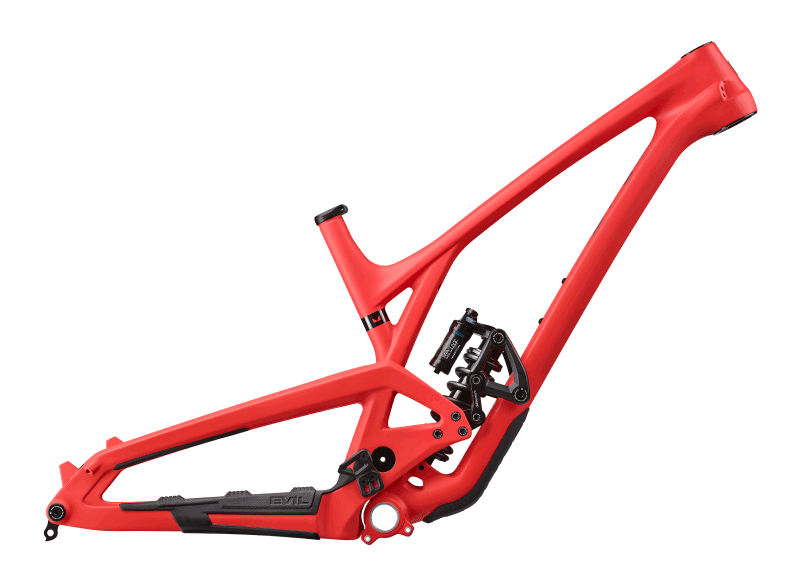 profile view of 2021 evil wreckoning frame in coral
