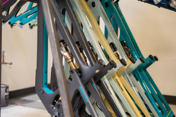 Yeti's SB120 frames have an improved carbon layup