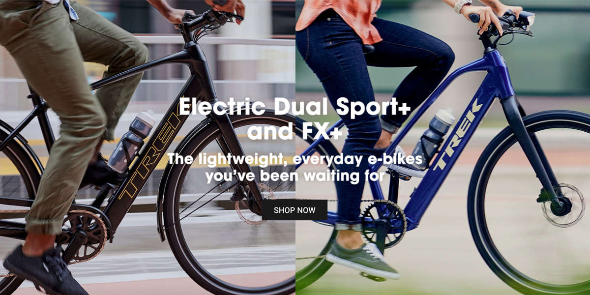 New Trek FX+ & Dual Sport+ Electric Bikes