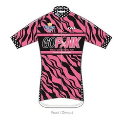 Towpath Bike GO PINK JERSEY 2017
