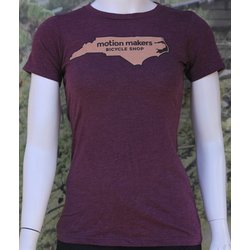 Motion Makers Bicycle Shop North Carolina State T-Shirt Women
