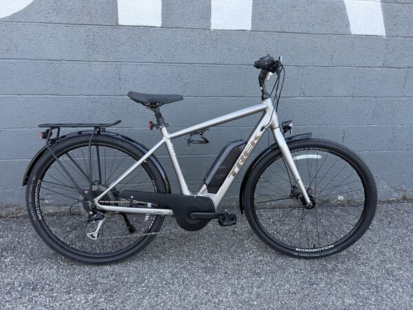 Pre-owned *USED* TREK Verve+ 2 Step-Over Gunmetal Medium