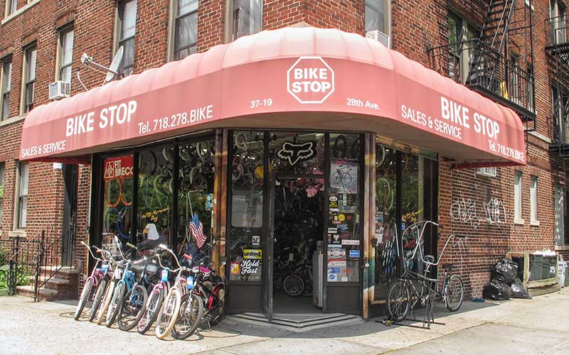 BikeStop Astoria Store front