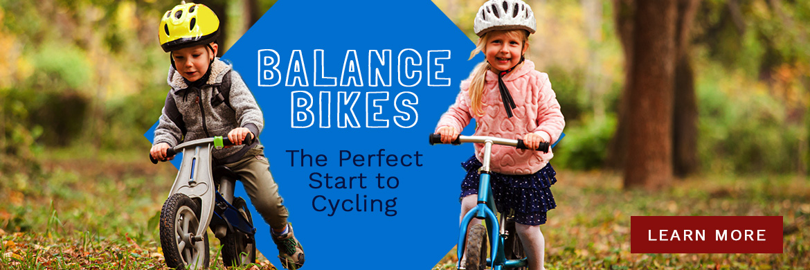 Balance bikes are a great start to cycling