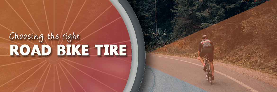 Choosing the right road bike tire