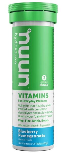 nuun Nuun, Vitamins, Drink Mix, Blueberry/Pomegranate, 12 servings single