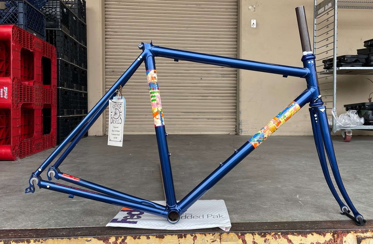 53cm Pegoretti Day Is Done with Pegoretti Steel Fork and matching Chris King headset, $6,900
