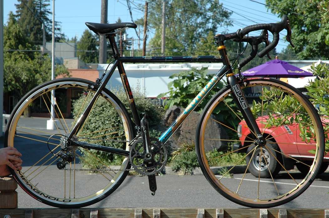 Dario Pegoretti's steel racing bicycle frame the marcelo mxxxxo and