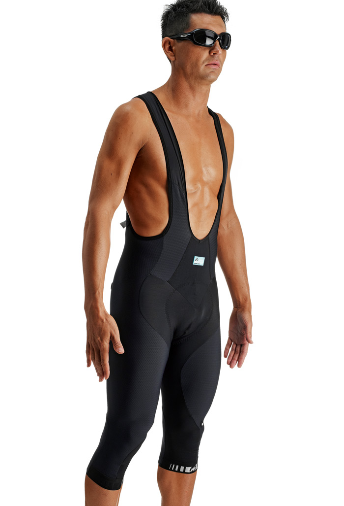 Assos tK 607 S5 bib knickers, available at Lakeside Bicycles.