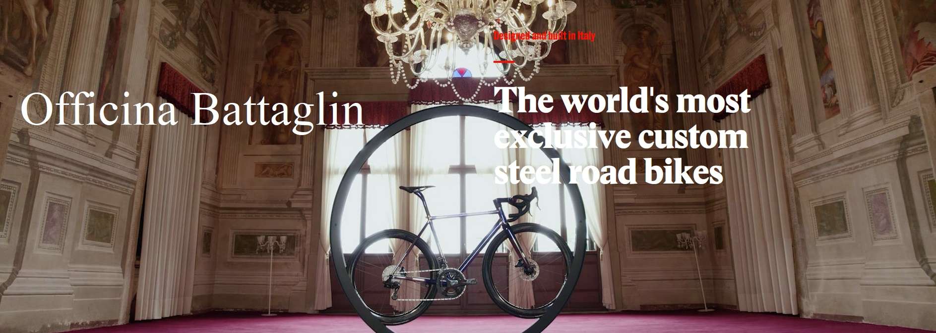 Battaglin: The World's Most Exclusive Custom Road Bikes, Designed and Built in Italy