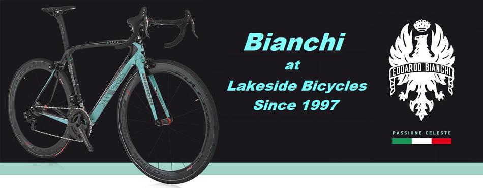 Bianchi: a fixture at Lakeside Bicycles since 1997