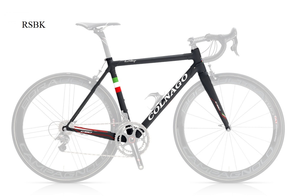The Colnago C60 in the RSBK color. Available at Lakeside Bicycles.