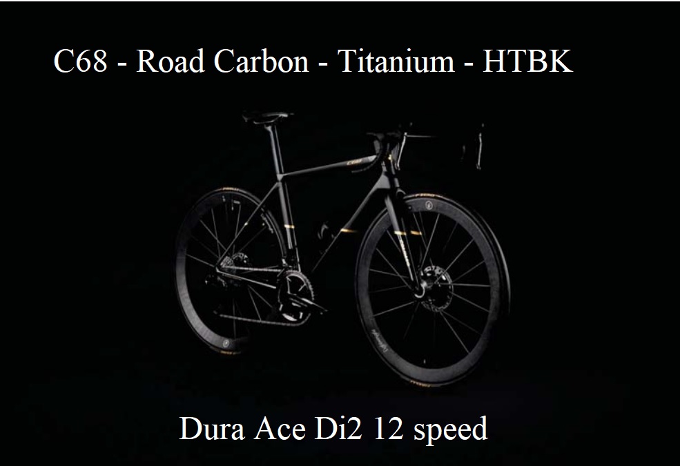 C68 Road Carbon Titanium HTBK w/Shimano Dura Ace Di2 12 speed