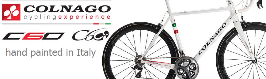 Colnago C60: Hand painted in Italy. Available at Lakeside Bicycles