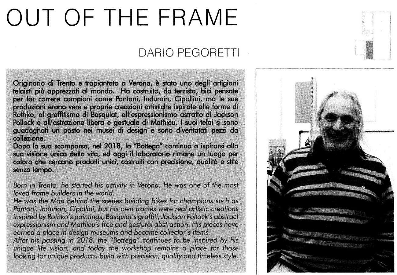 Biography of Dario Pegoretti