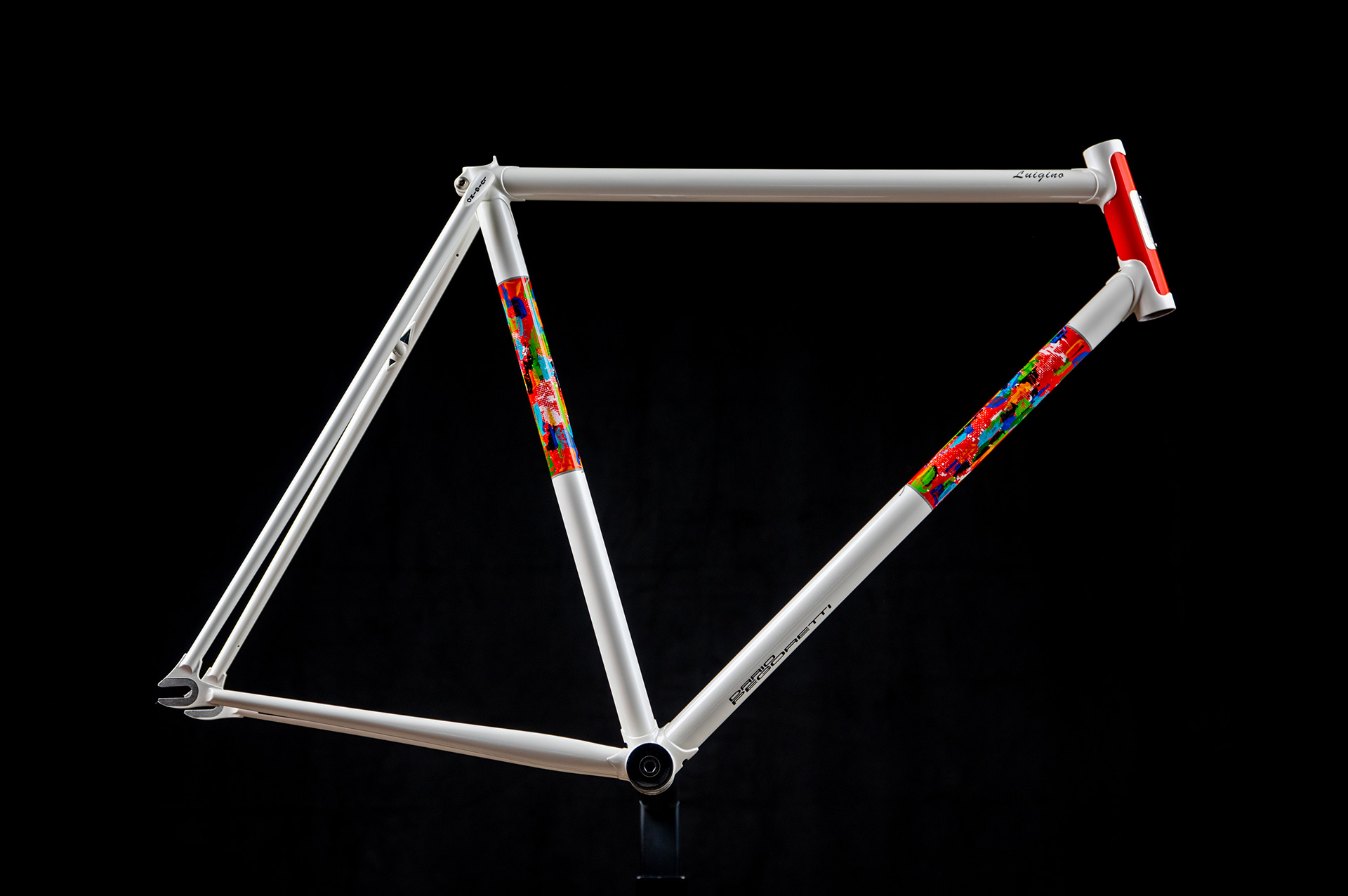 Dario Pegoretti's lugged steel Luigino bicycle frame Lakeside