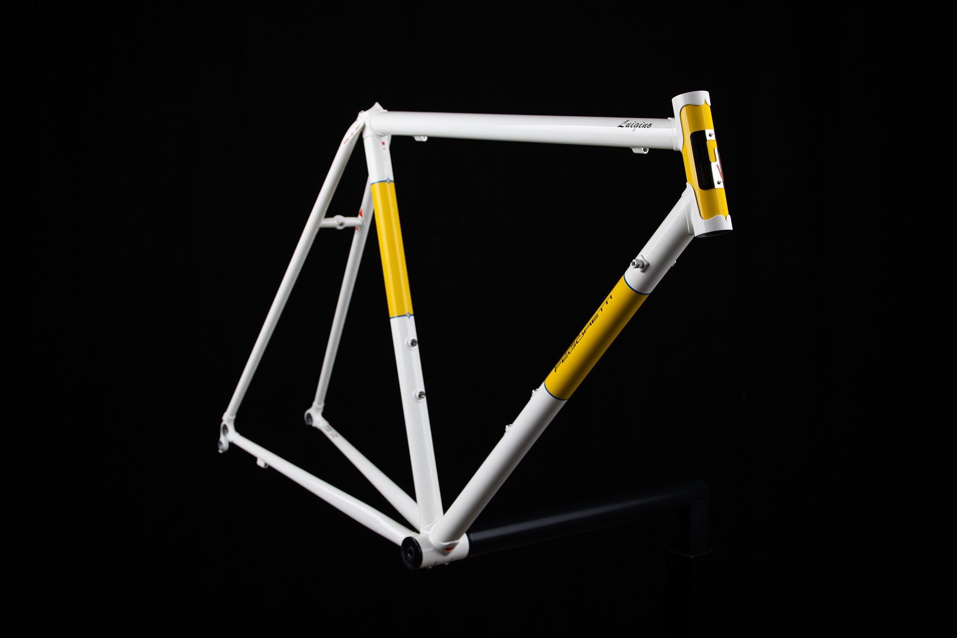 Dario Pegoretti's lugged steel Luigino bicycle frame Lakeside