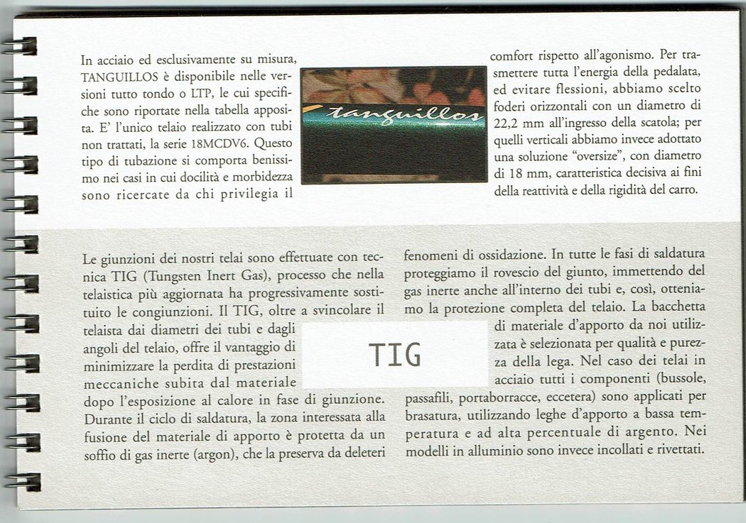 Page 6 of the Pegoretti 1999 catalog