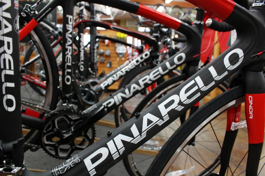 Pinarello, fine Italian bicycles and frames at Lakeside Bicycles.