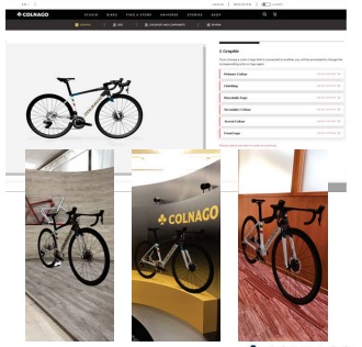 The slightly automated Colnago C68 Blockchain and NFT configurator process
