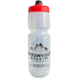 Greenville Bike & Tri GVLBT Classic Logo Water Bottle - 21oz