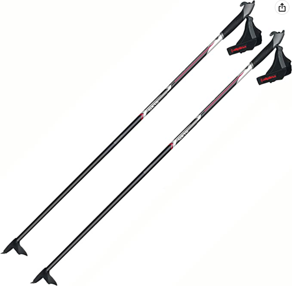 Alpina GX-10 Fiberglass Touring Ski Poles, Size 165