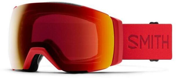 Smith Optics I/O MAG XL Goggles - Lava -w/ ChromaPop Sun Red Mirror