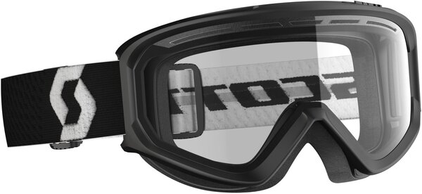 Scott USA Fact Goggles - Black w/ Clear Lens