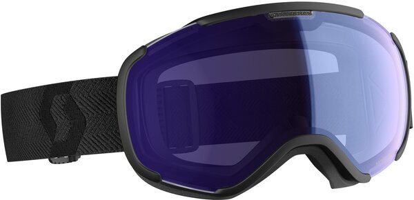 Scott USA Faze II Goggles - Black w/ Illuminator/Blue Chrome Lens 
