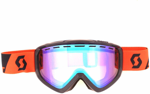 Scott USA Level Goggles - Blue/Orange w/ Illuminator Blue Chrome Lens 