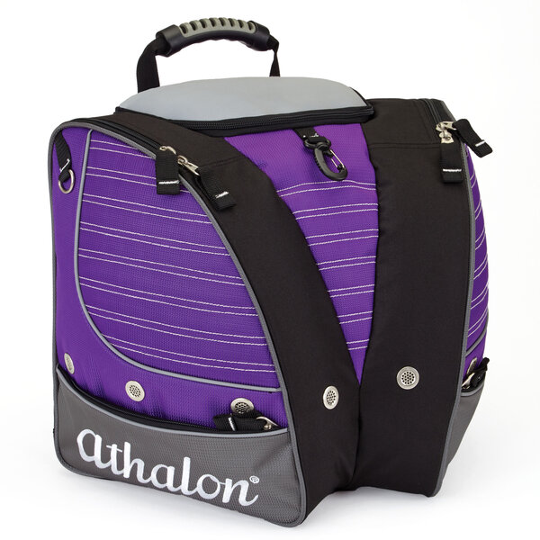 Athalon Kids' Tri-Athalon Boot Bag - Purple/Gray