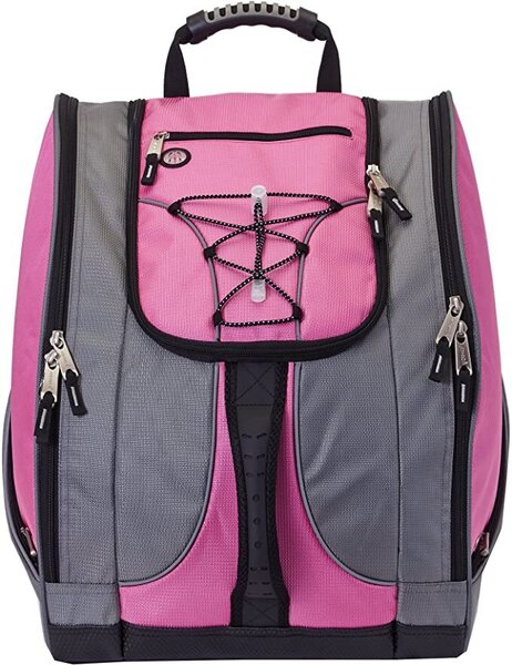 Athalon Everything Boot Bag Backpack Pink/Gray 