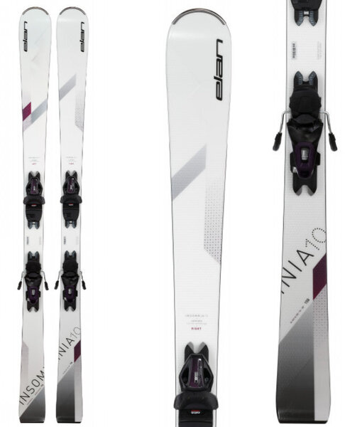 Elan Insomnia 10 Black, ELW 9.0 binding Women's Skis 