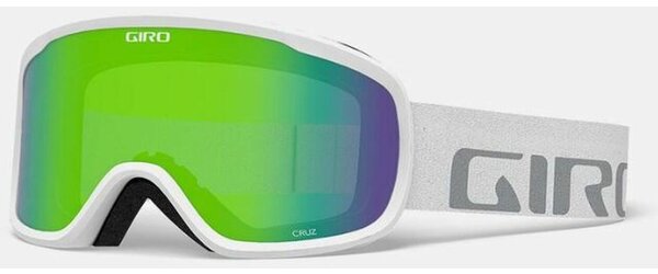 Giro Cruz Goggles - White Woodmark w/ Loden Green Lens 