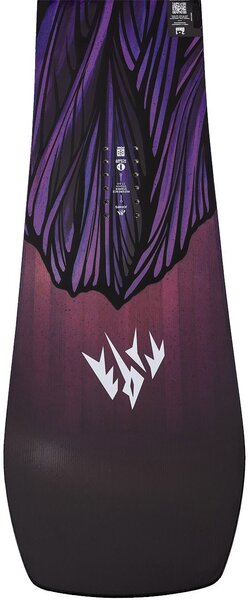 jones airheart women's snowboard 2.0 2026 Plastic topsheet and Traction icon snowboard BURTON CUSTOM EXPERIENCE Color:Eyeball Blossom