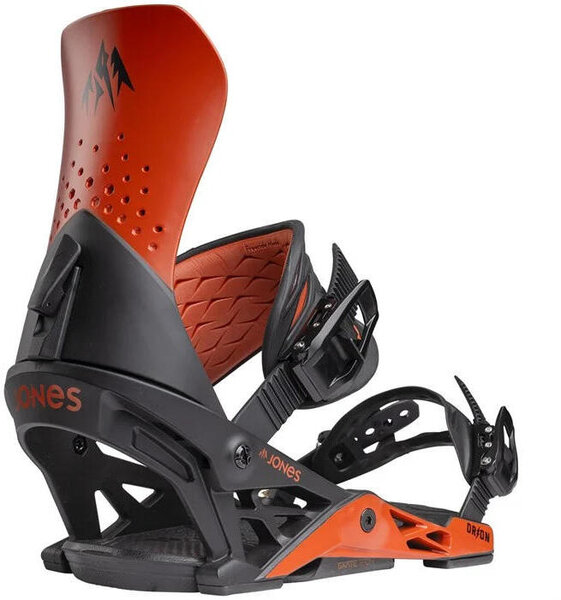 Jones Orion Snowboard Bindings Color: Safety Red