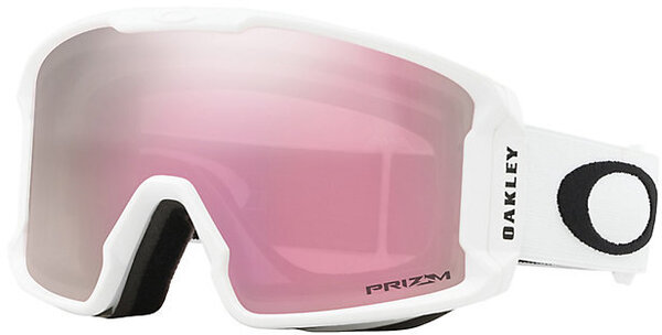 Oakley Line Miner M Goggles - Matte White w/ Prizm Hi Pink Iridium Lens