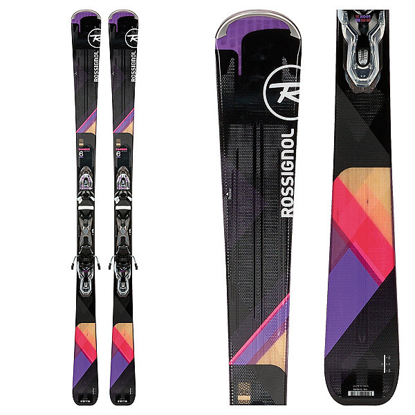 Rossignol Famous 6 Womens Skis + Xpress 11 Bindings