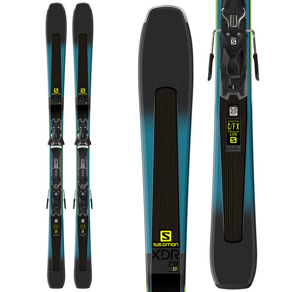 Salomon XDR 79 CF Skis with Z11 GW Bindings
