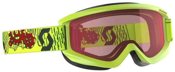 Scott USA Jr Agent Goggles - Yellow w/ Enhancer Lens