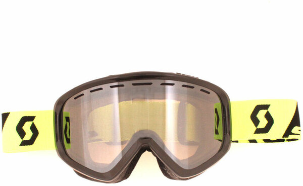 Scott USA Level Goggles - Black/Neon w/ Yellow/Black Chrome Lens