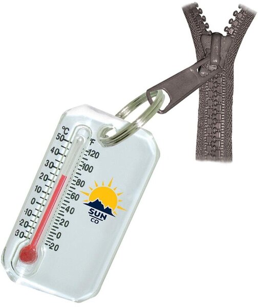  Ski Sundries Zipper Snapper Thermometer