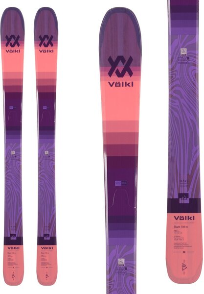 Volkl Blaze 106W Skis - Women's 2024 