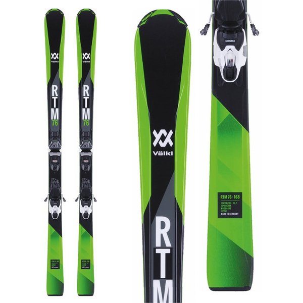 Volkl RTM 76 Skis + V-Motion 10 Bindings