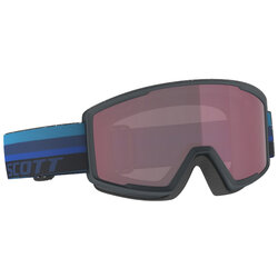 Scott USA Factor Goggles - Breeze Blue/Dark Blue w/ Enhancer Lens