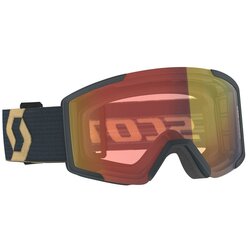 Scott USA Shield Goggles - Team Beige/Aspen Blue w/ Illuminator Red Lens