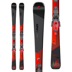 Head V-Shape V6 Skis with PR 11 GW Bindings