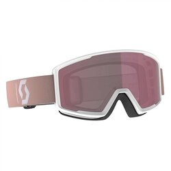 Scott USA Factor Goggles - Pale Pink w/ Enhancer Lens