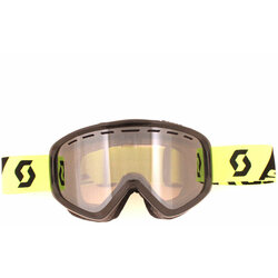 Scott USA Level Goggles - Black/Neon w/ Yellow/Black Chrome Lens